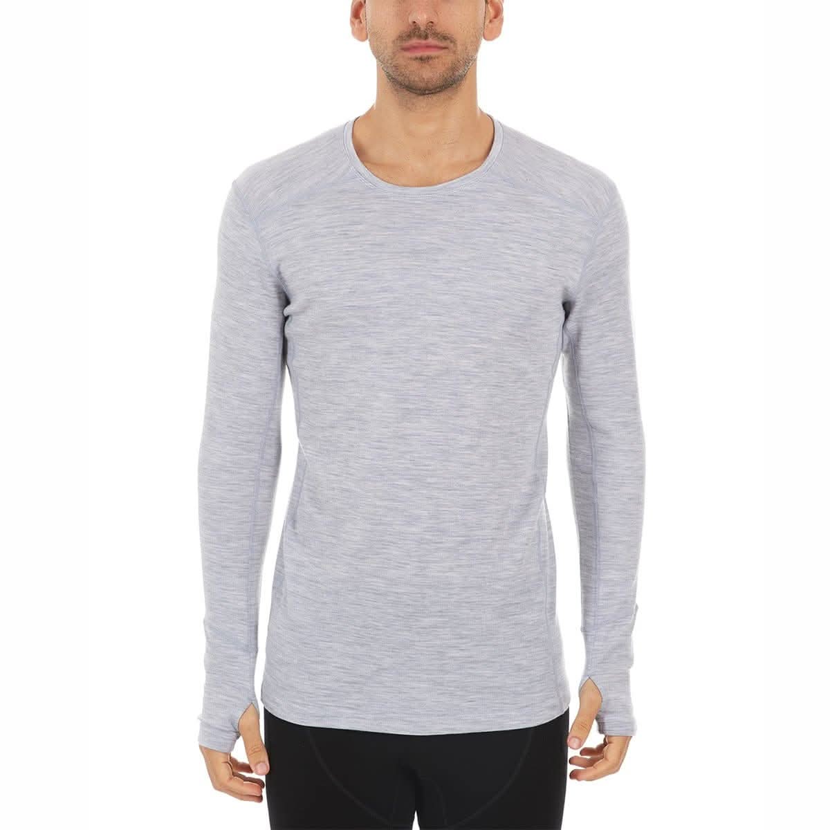 Men's Merino Wool Long Sleeve Crew, by Woolverino