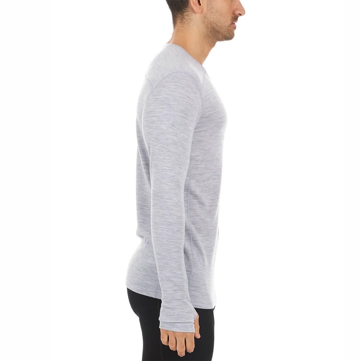 Men's Merino Wool Long Sleeve Crew, by Woolverino