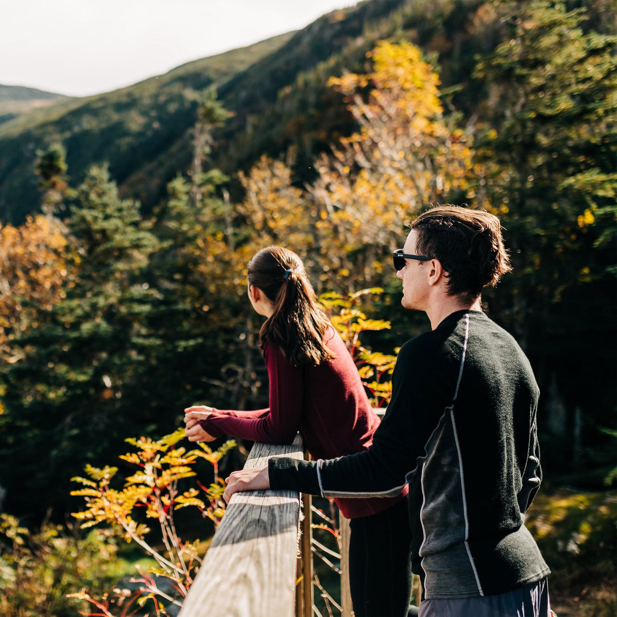 Men's Merino Wool Long Sleeve Crew, by Woolverino