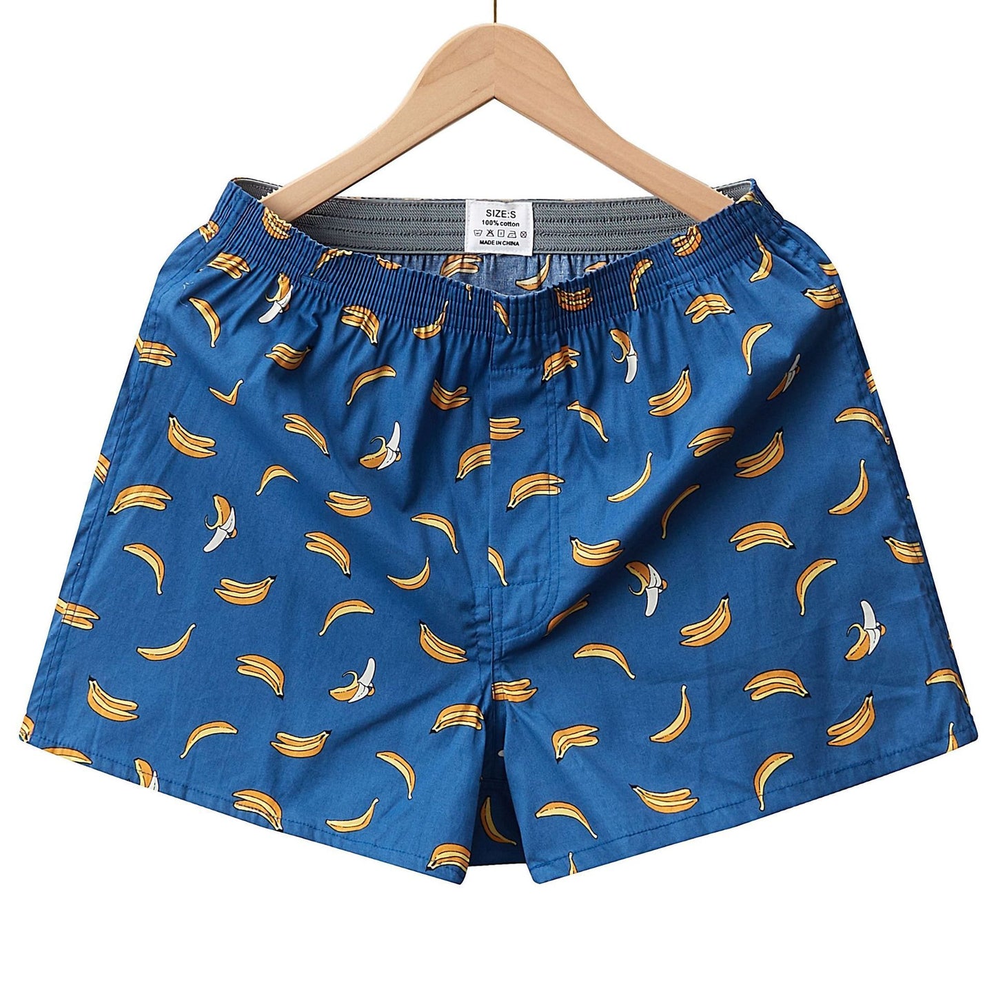 Men's Woven Printed Fashionable Boxer Shorts