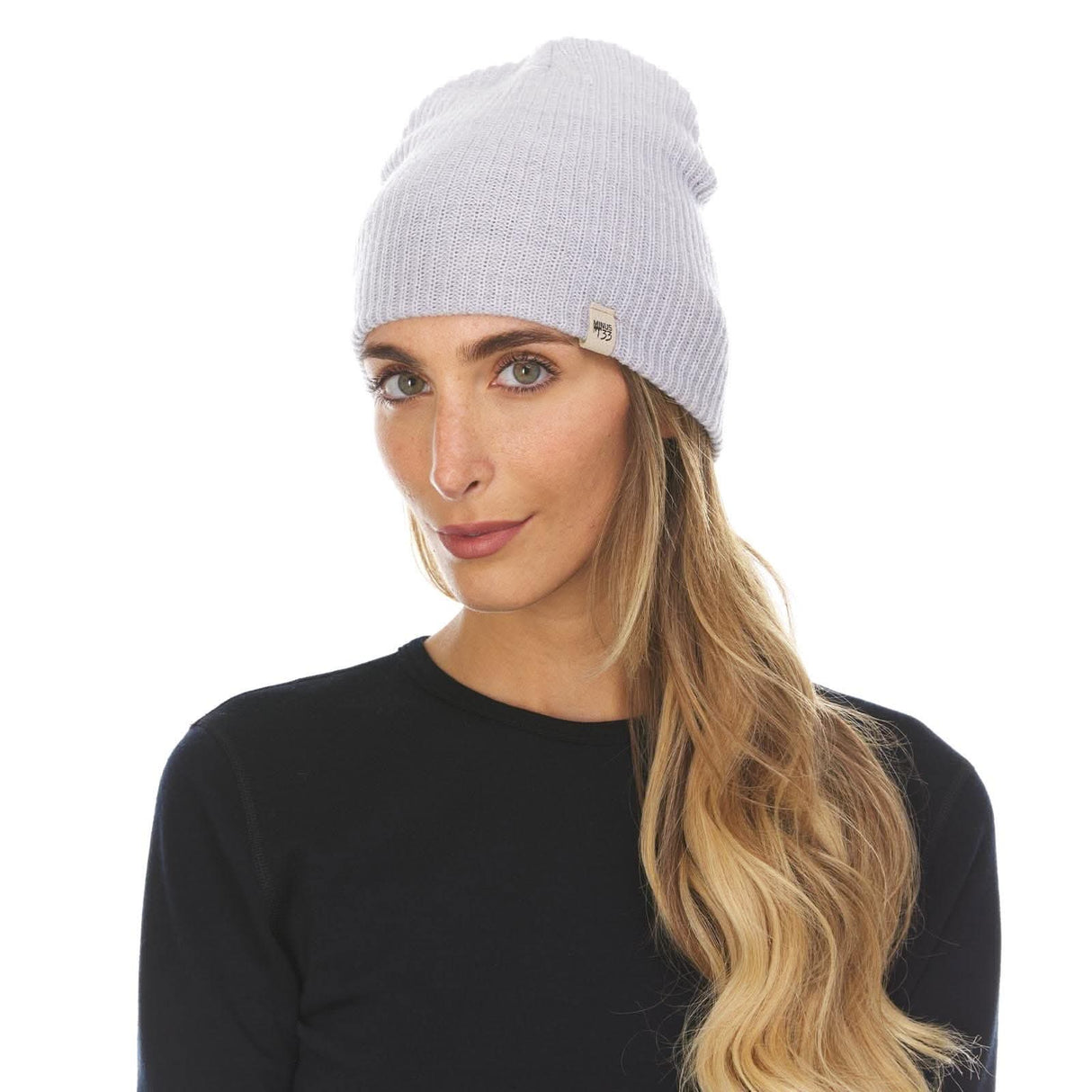 Everyday Rib Knit Beanie 100% Merino Wool