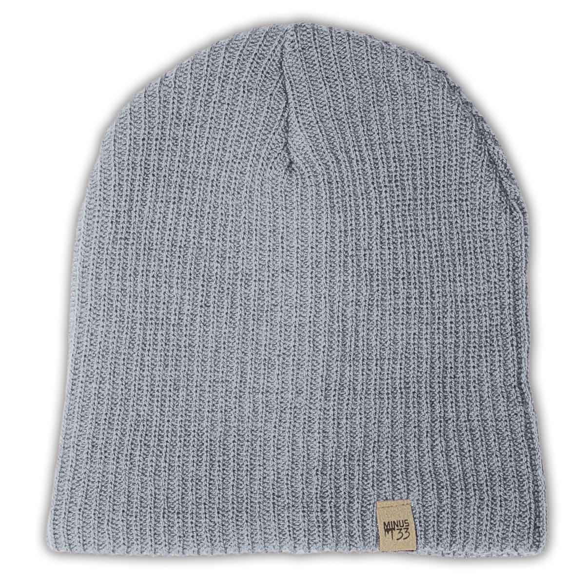 Everyday Rib Knit Beanie 100% Merino Wool