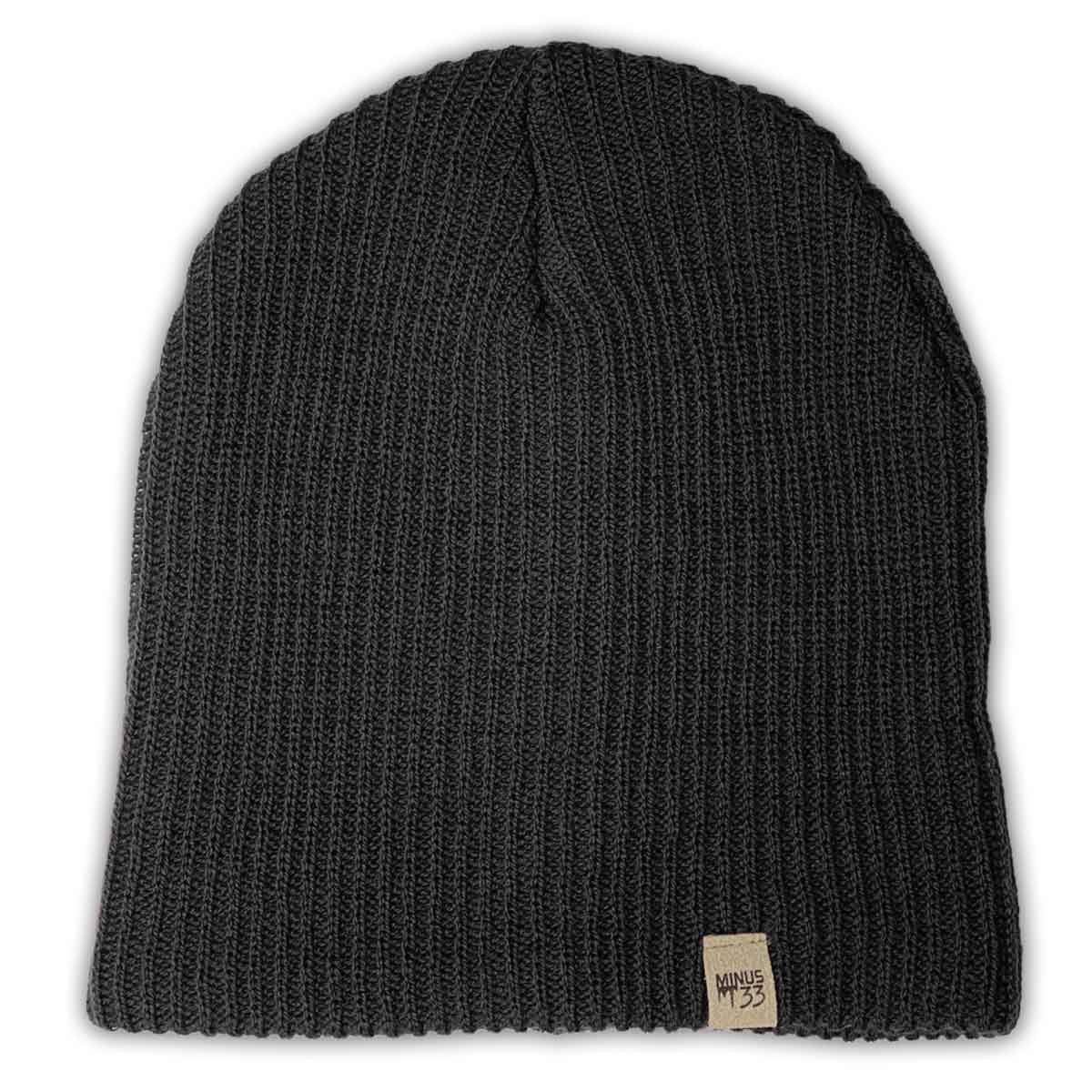 Everyday Rib Knit Beanie 100% Merino Wool