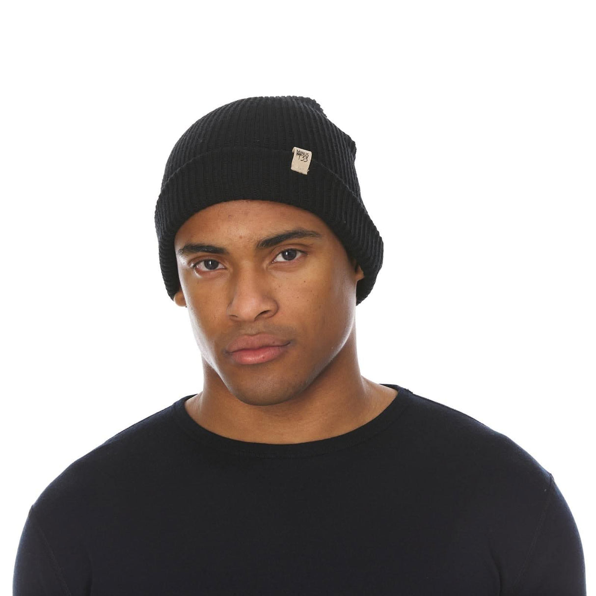 Everyday Rib Knit Beanie 100% Merino Wool