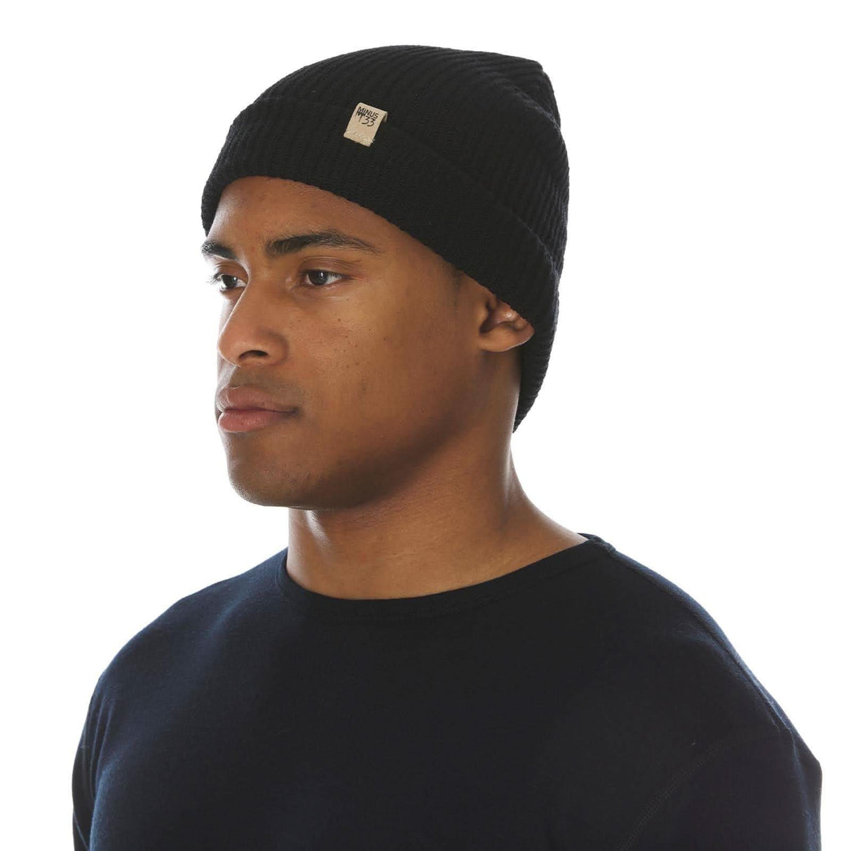 Everyday Rib Knit Beanie 100% Merino Wool