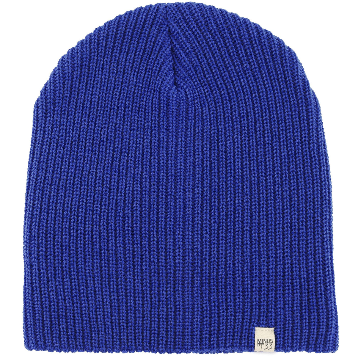 Everyday Rib Knit Beanie 100% Merino Wool