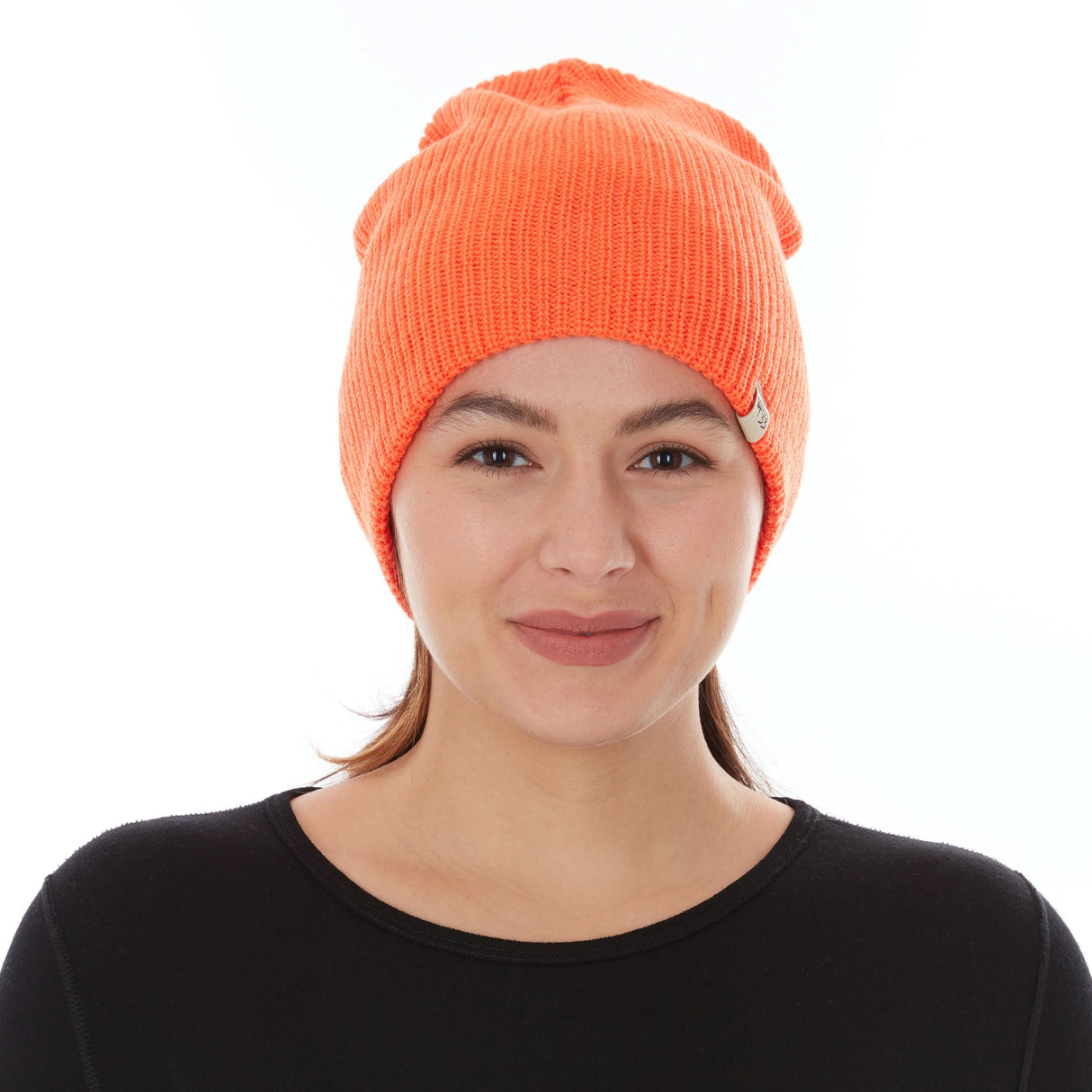 Everyday Rib Knit Beanie 100% Merino Wool