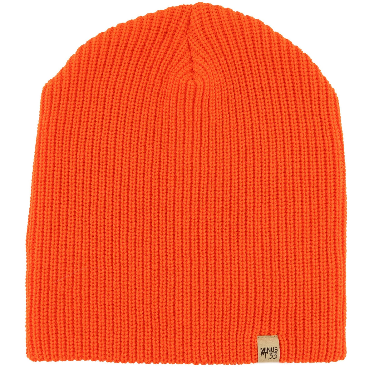 Everyday Rib Knit Beanie 100% Merino Wool