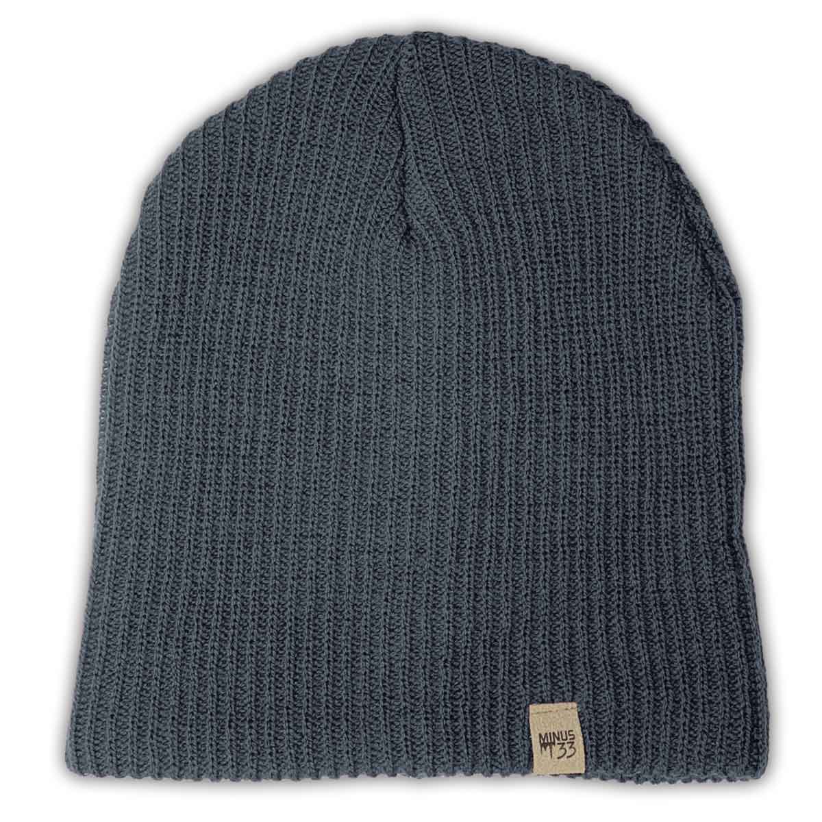 Everyday Rib Knit Beanie 100% Merino Wool