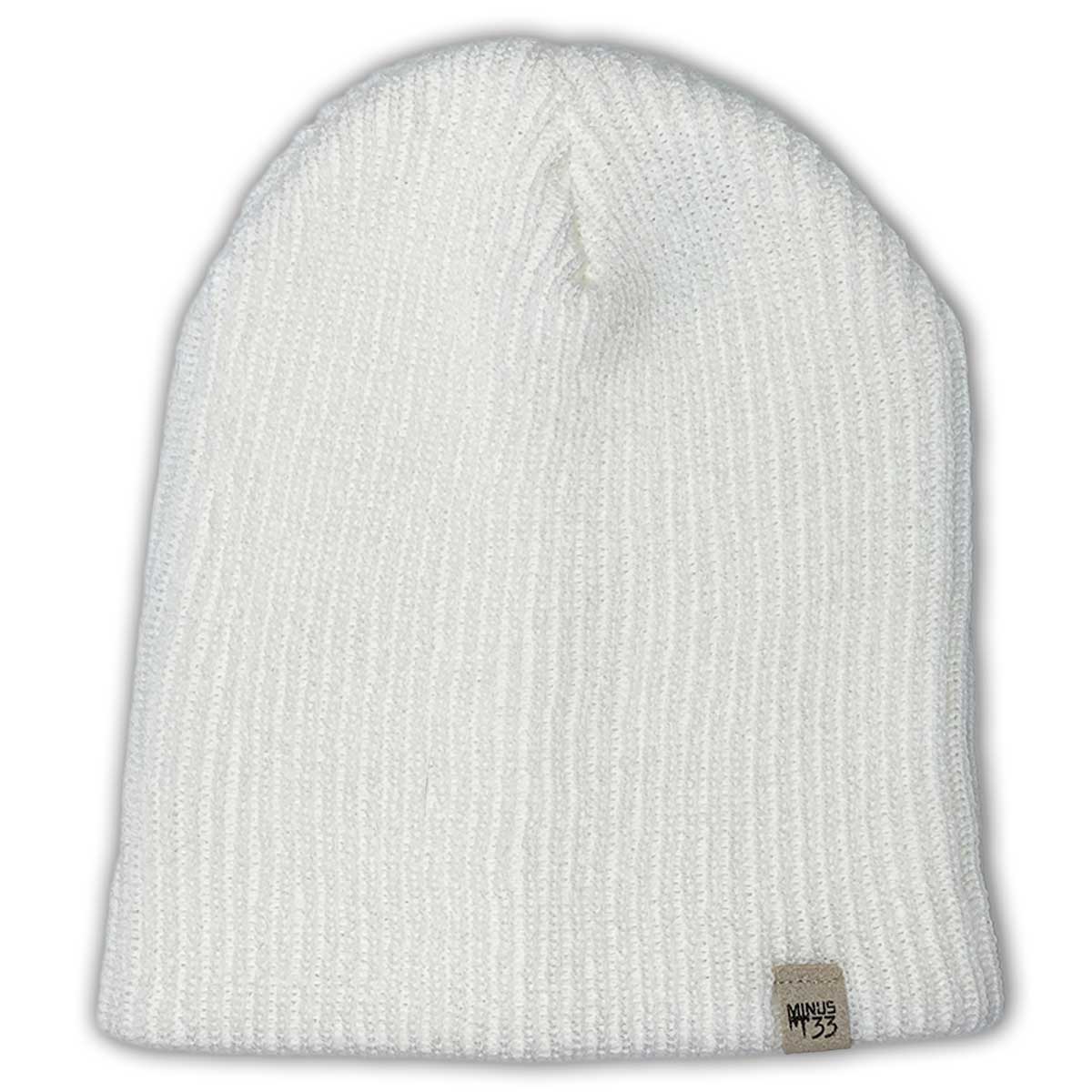Everyday Rib Knit Beanie 100% Merino Wool