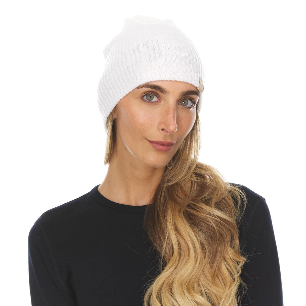Everyday Rib Knit Beanie 100% Merino Wool