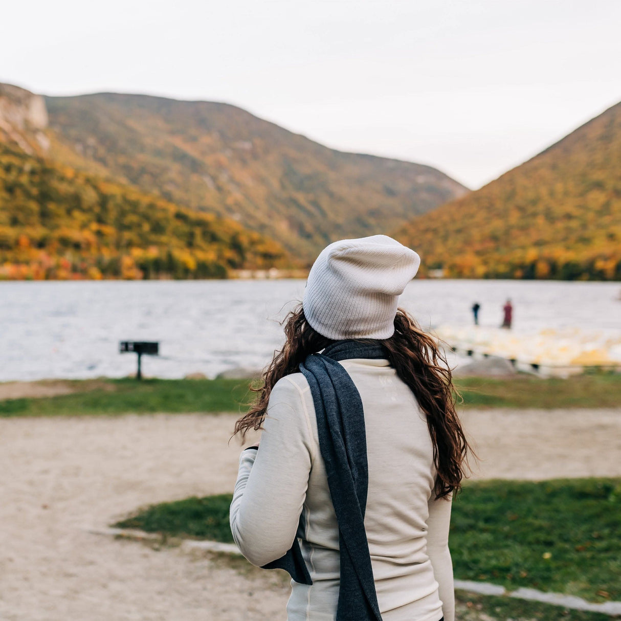 Everyday Rib Knit Beanie 100% Merino Wool