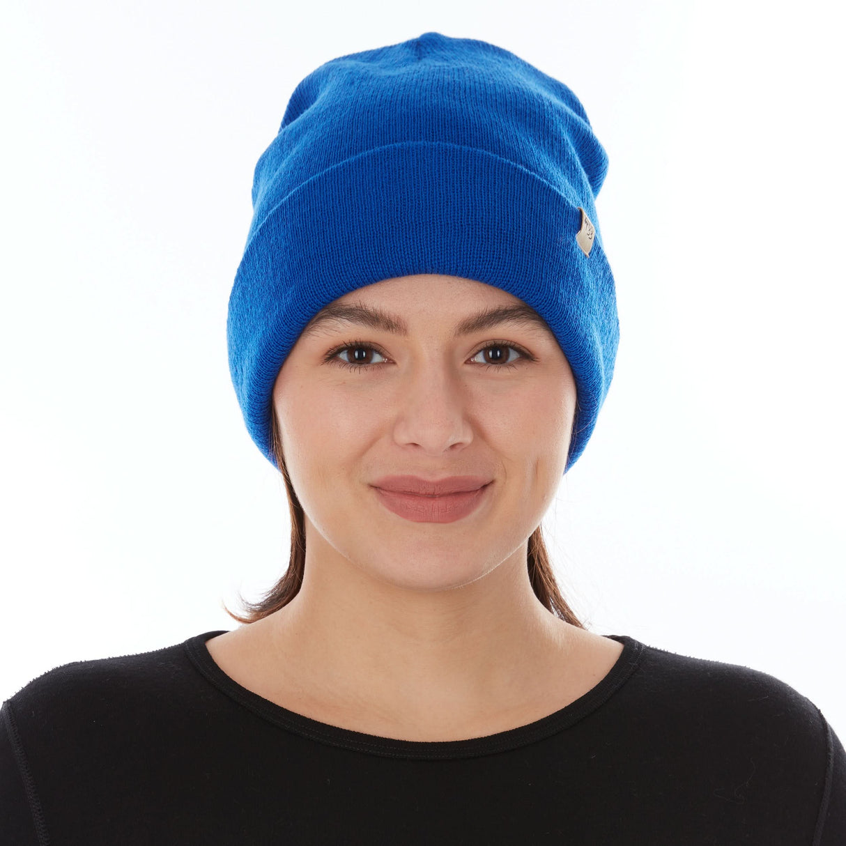 Midweight Knit Cuff Beanie 100% Merino Wool
