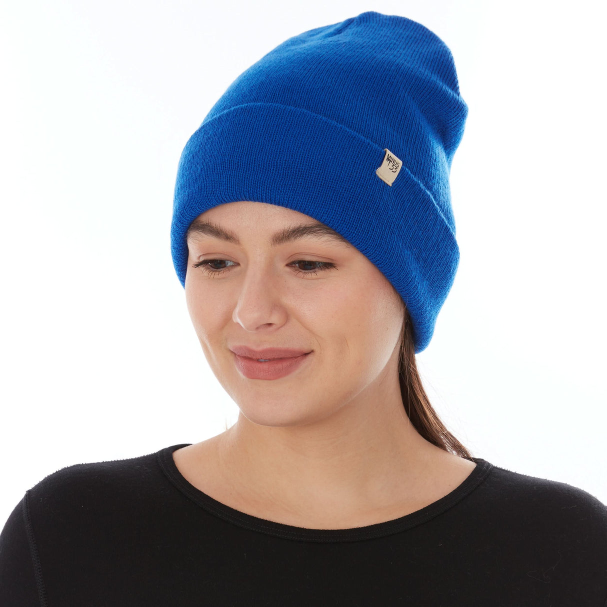 Midweight Knit Cuff Beanie 100% Merino Wool