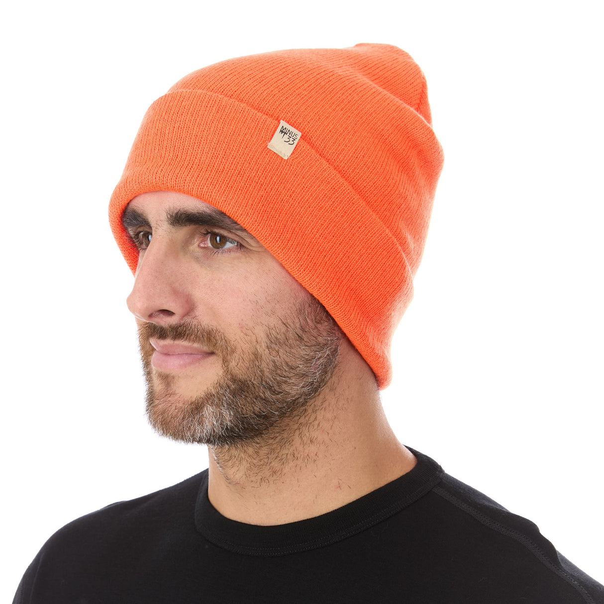 Midweight Knit Cuff Beanie 100% Merino Wool