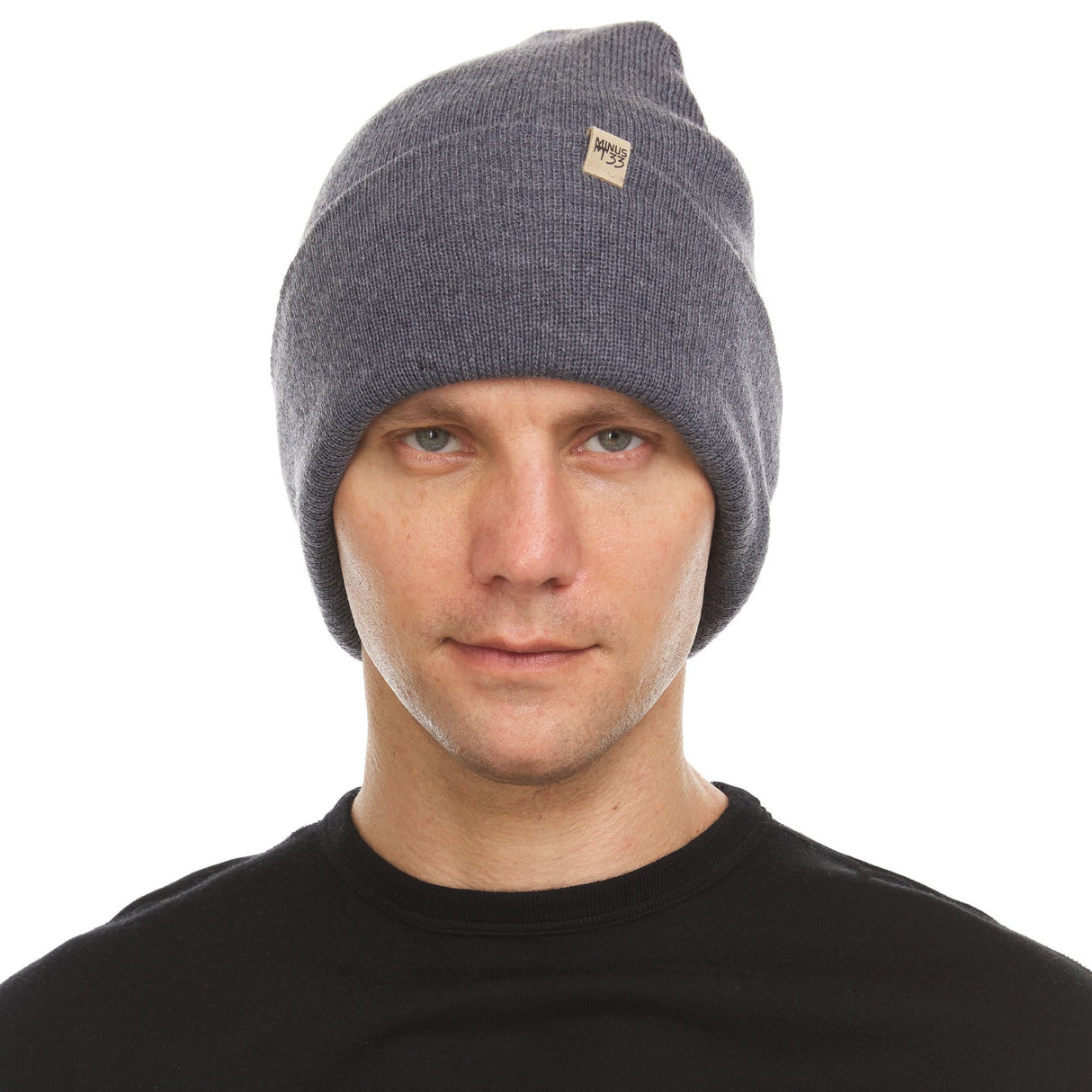 Midweight Knit Cuff Beanie 100% Merino Wool