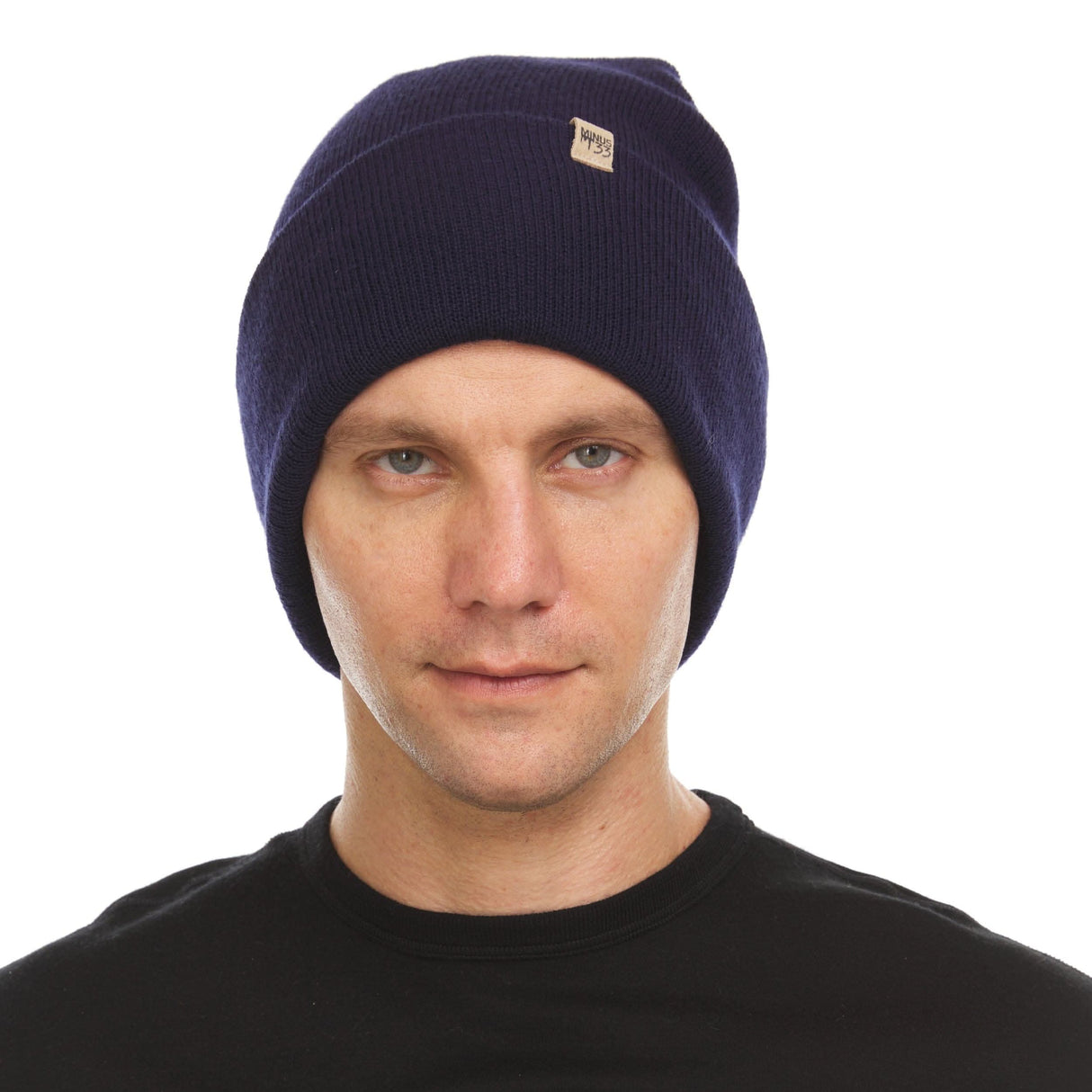 Midweight Knit Cuff Beanie 100% Merino Wool