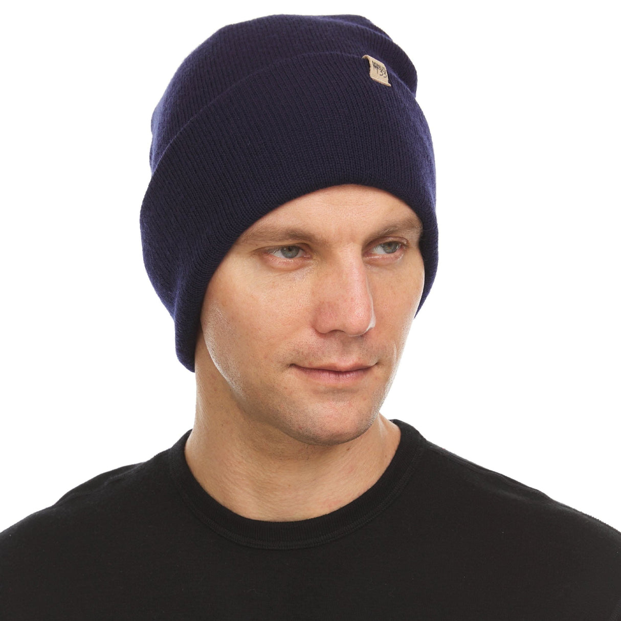 Midweight Knit Cuff Beanie 100% Merino Wool
