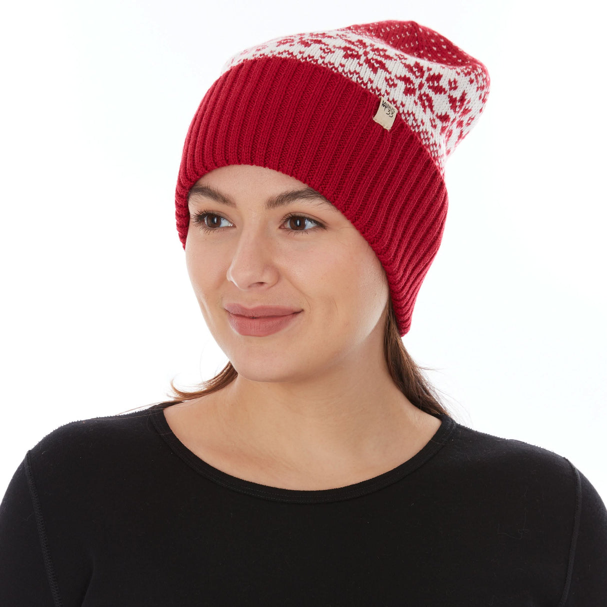 Midweight Knit Cuff Beanie 100% Merino Wool