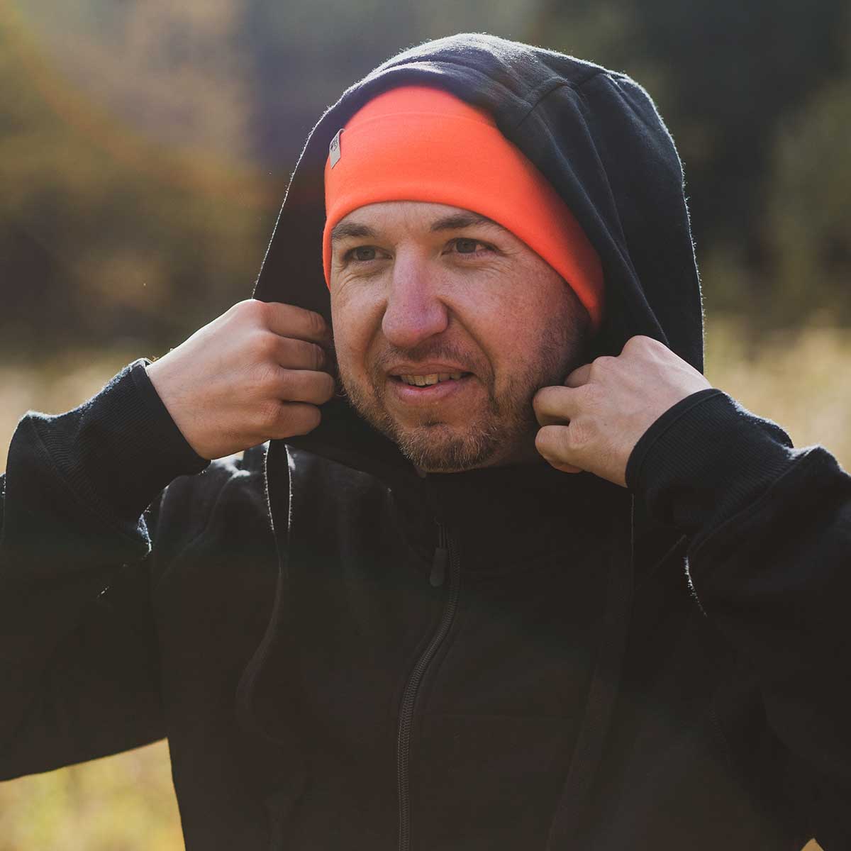 Men's Heavyweight Wool Hoodie Kodiak Fleece