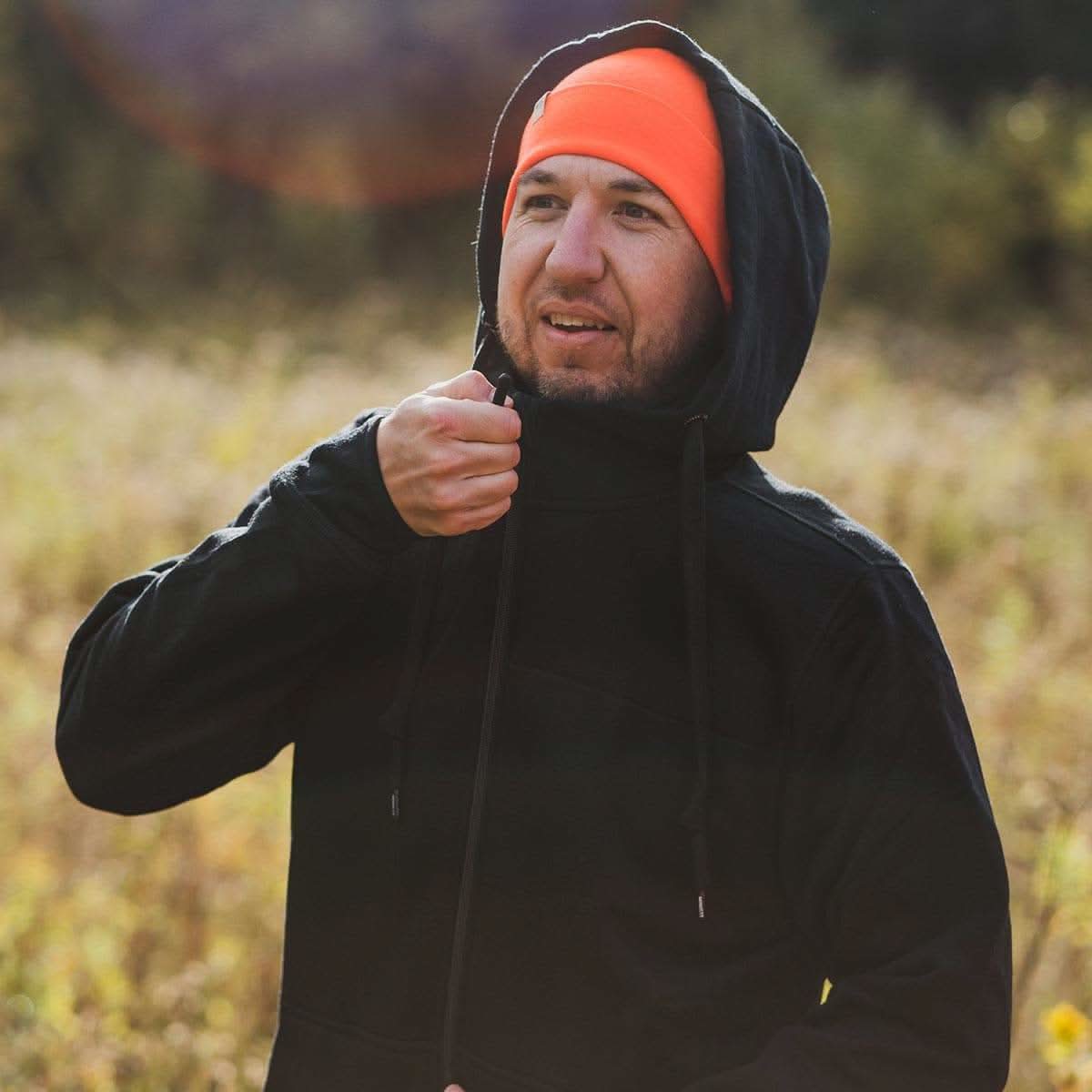 Men's Heavyweight Wool Hoodie Kodiak Fleece