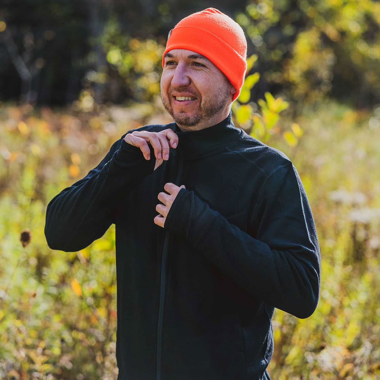 Men's Heavyweight Wool Full Zip Wilderness