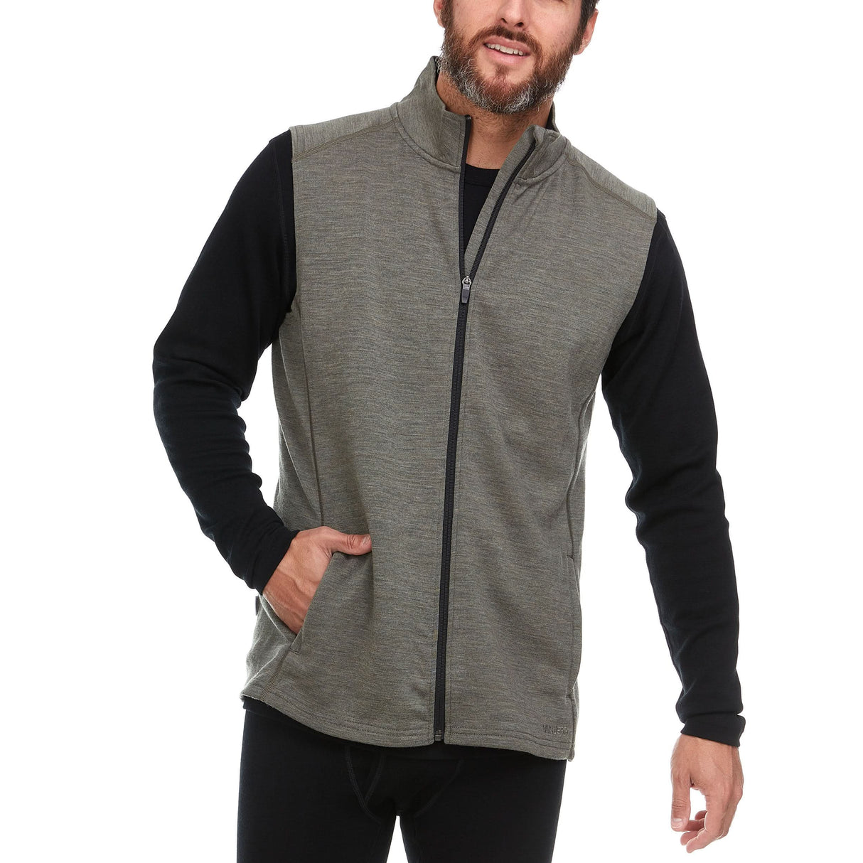 Men's Heavyweight Wool Vest Wilderness