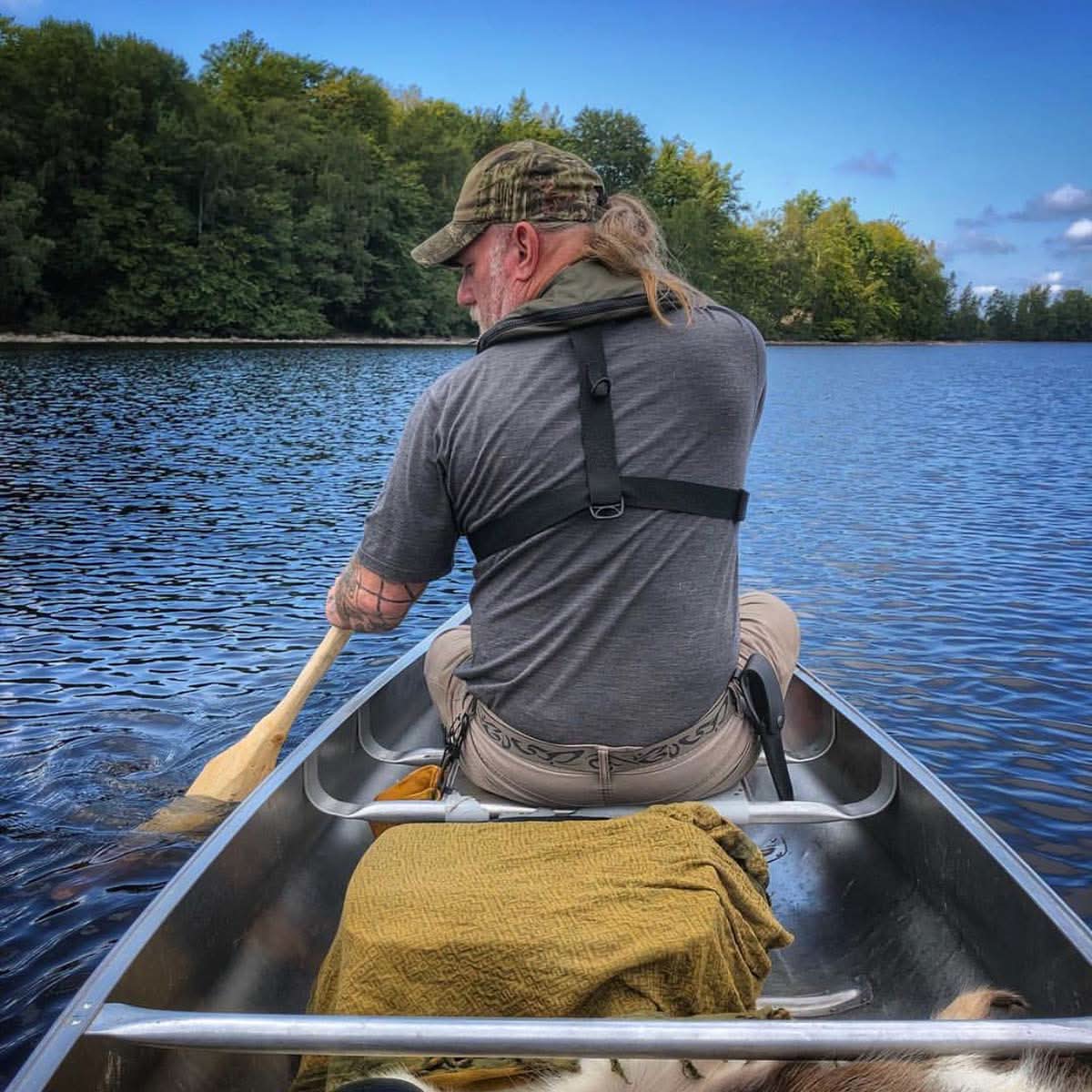 Men's Lightweight Algonquin Wool T-Shirt Crew, 100% Merino Wool