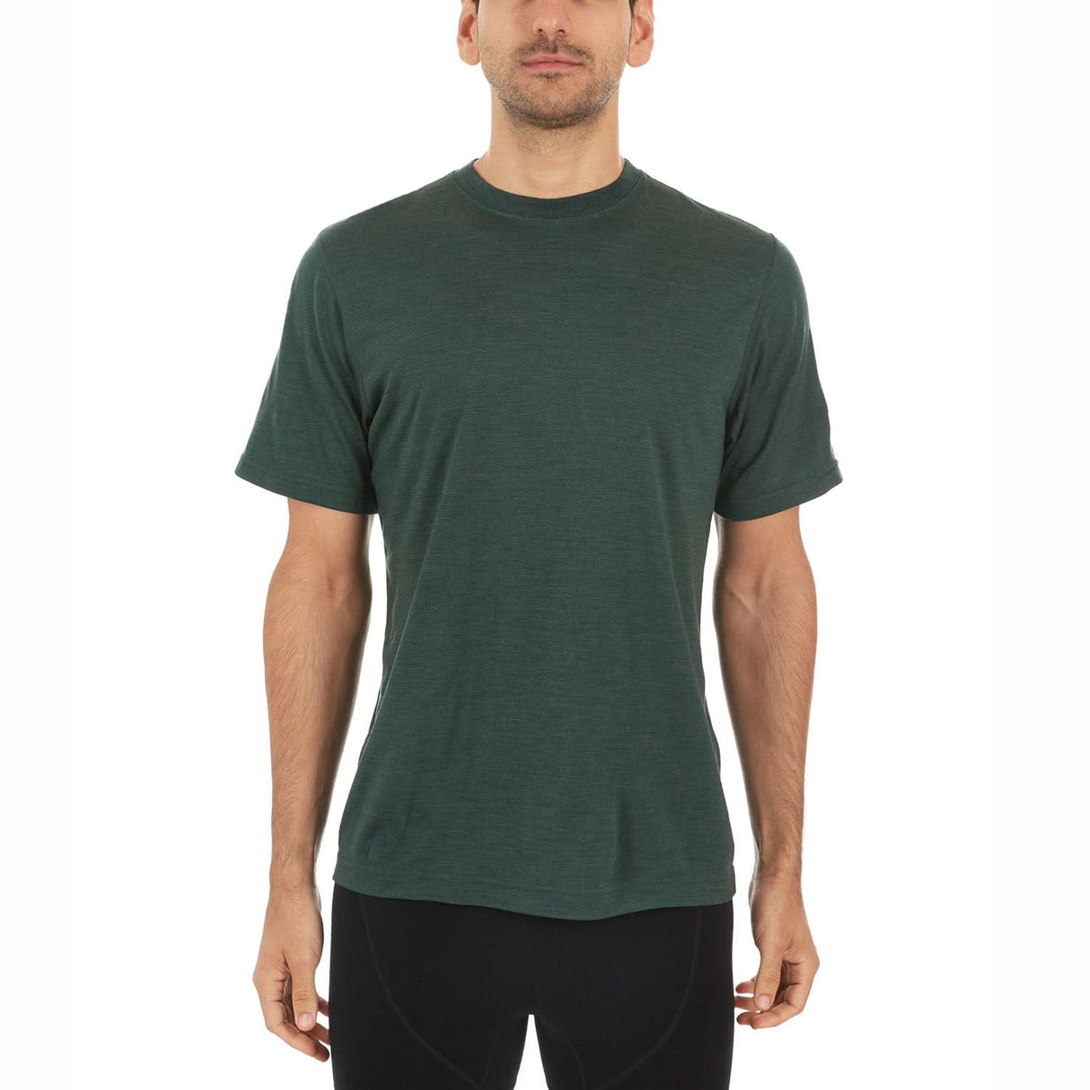 Men's Lightweight Algonquin Wool T-Shirt Crew, 100% Merino Wool