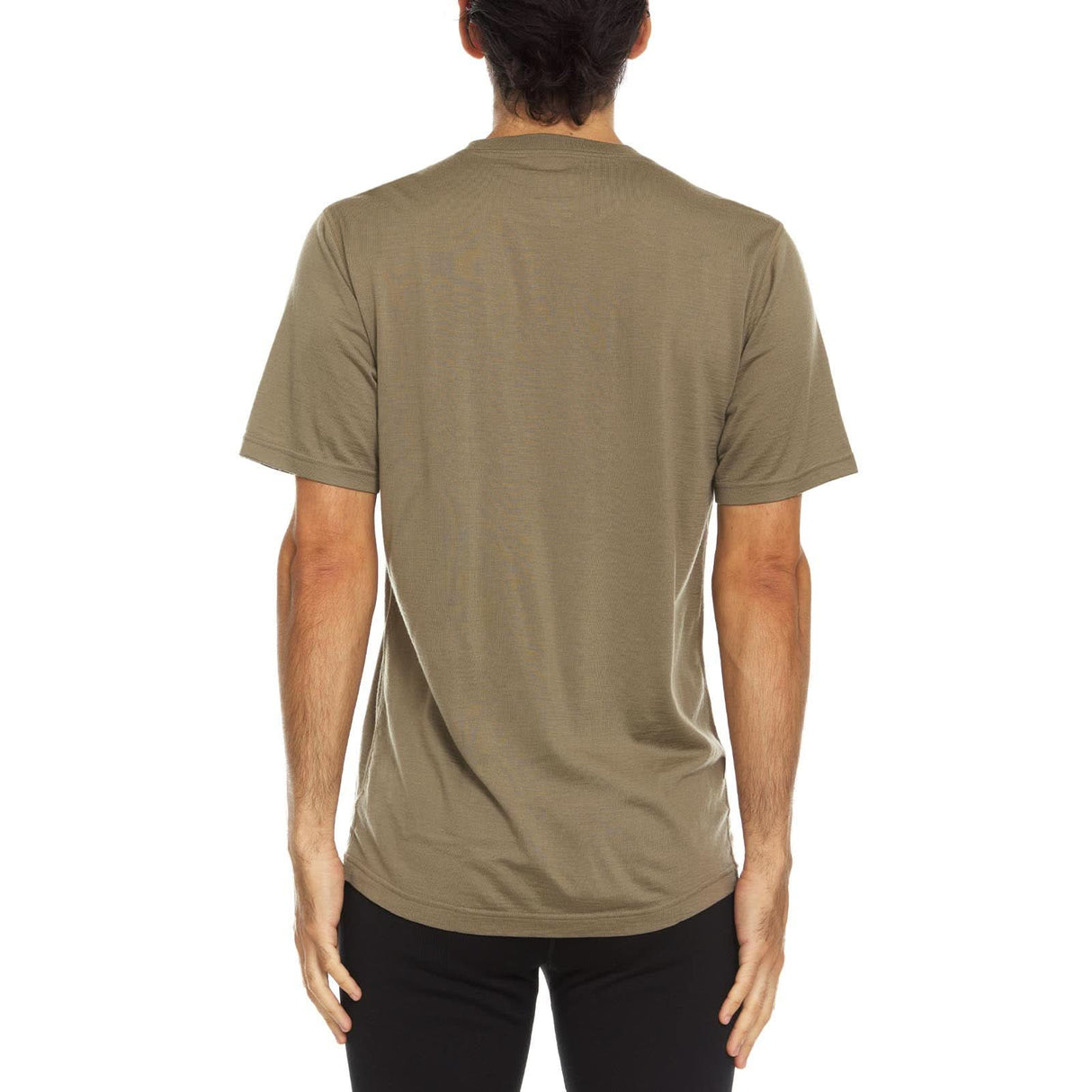 Men's Lightweight Algonquin Wool T-Shirt Crew, 100% Merino Wool