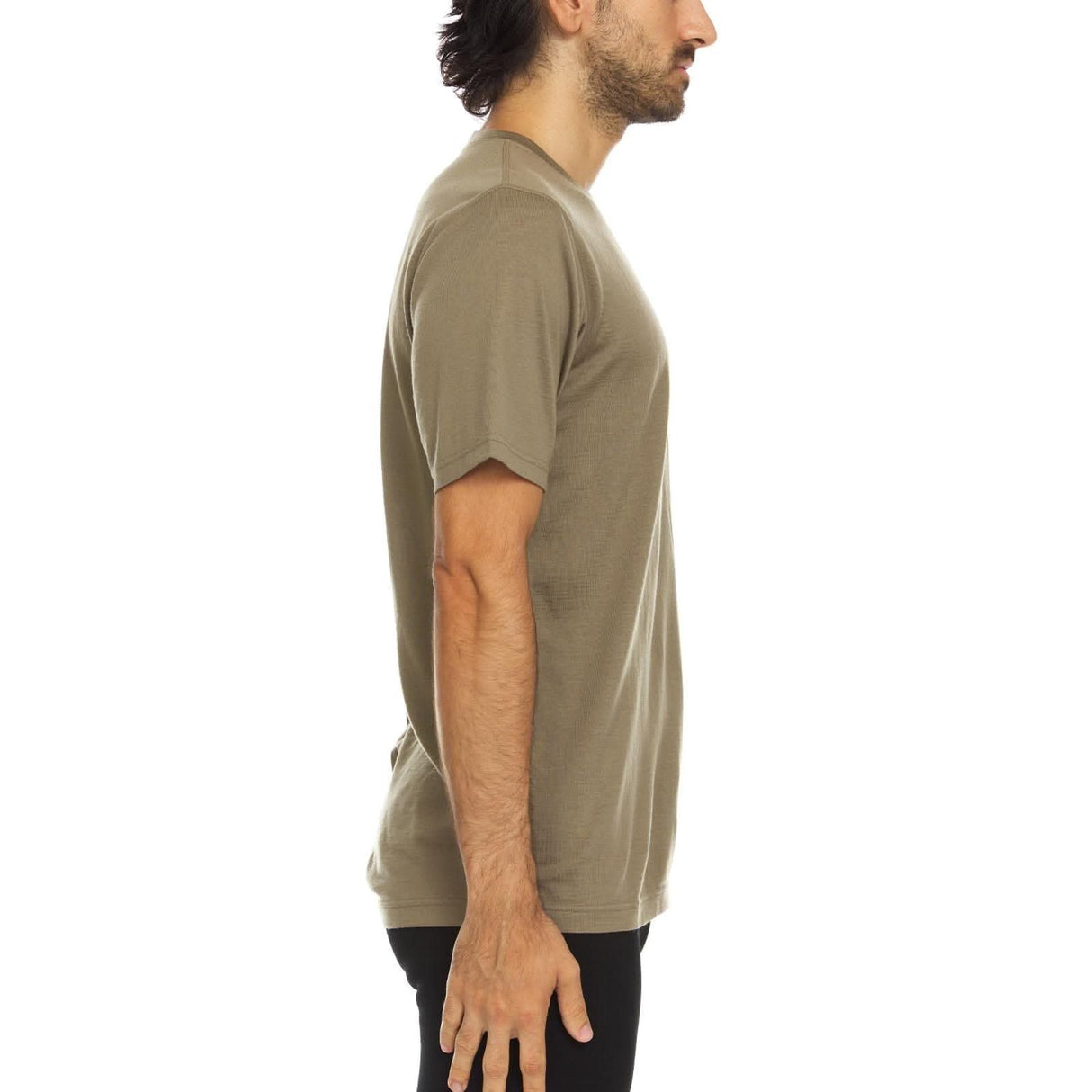 Men's Lightweight Algonquin Wool T-Shirt Crew, 100% Merino Wool
