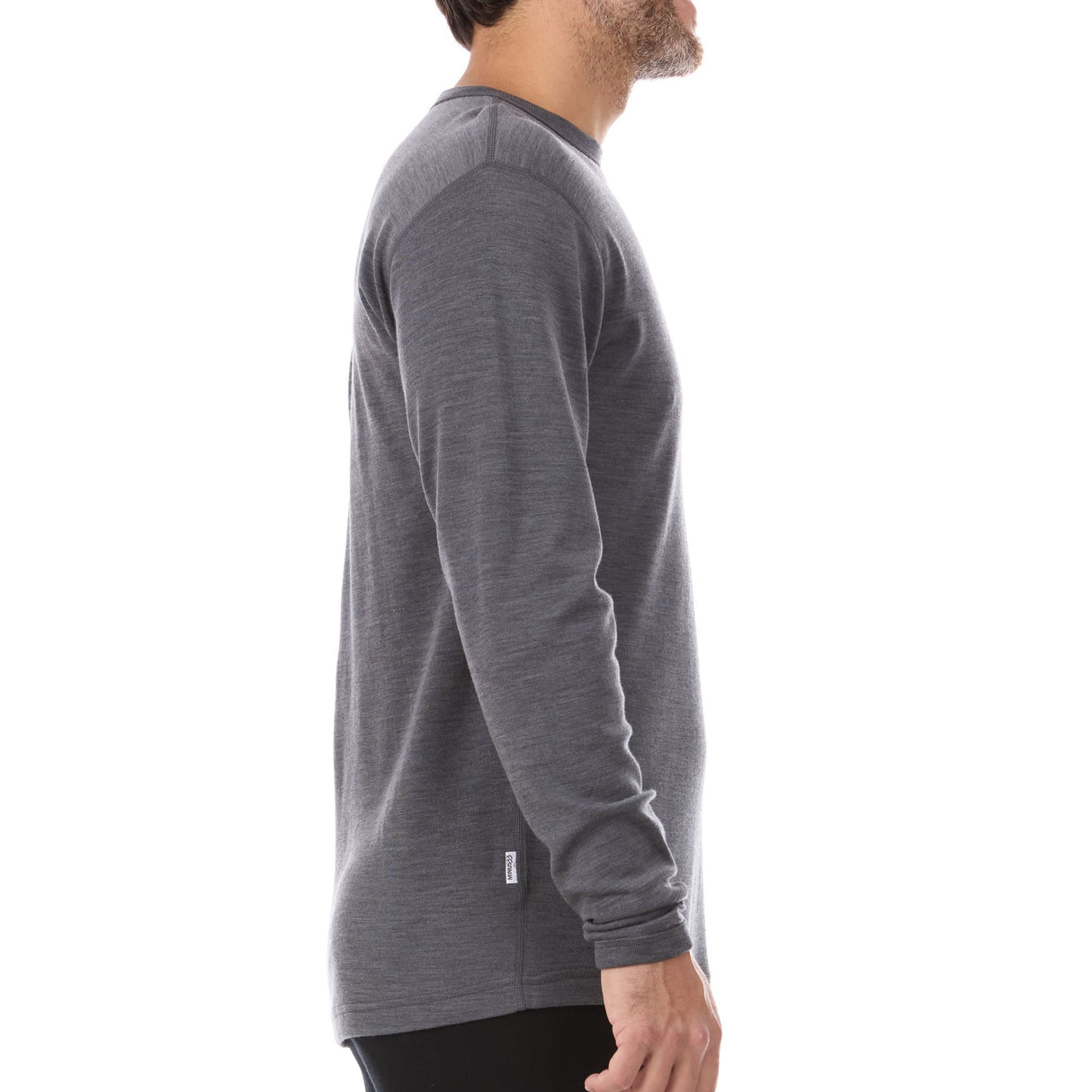 Midweight Men's Crew 100% Merino Wool