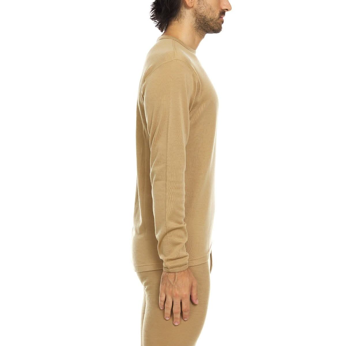 Midweight Men's Crew 100% Merino Wool