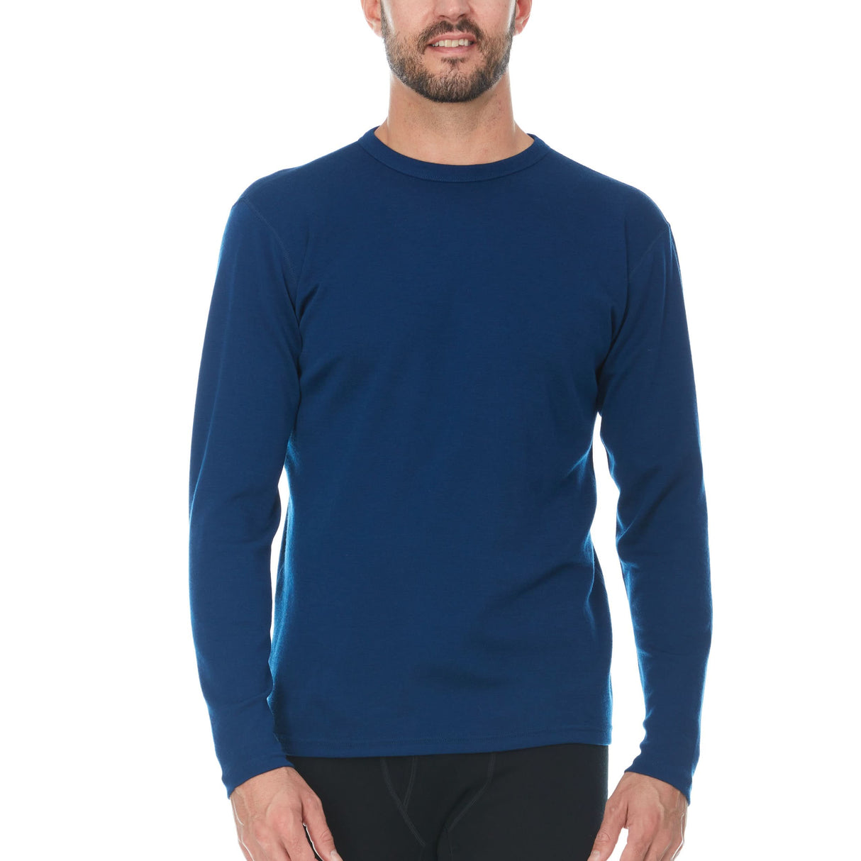 Midweight Men's Crew 100% Merino Wool
