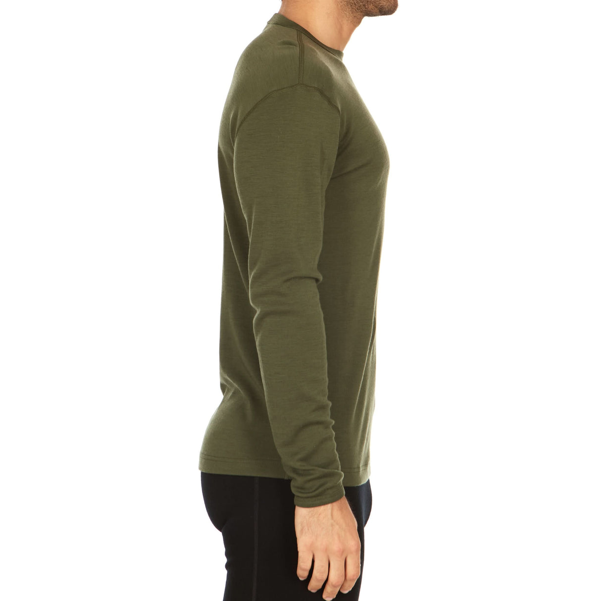 Midweight Men's Crew 100% Merino Wool