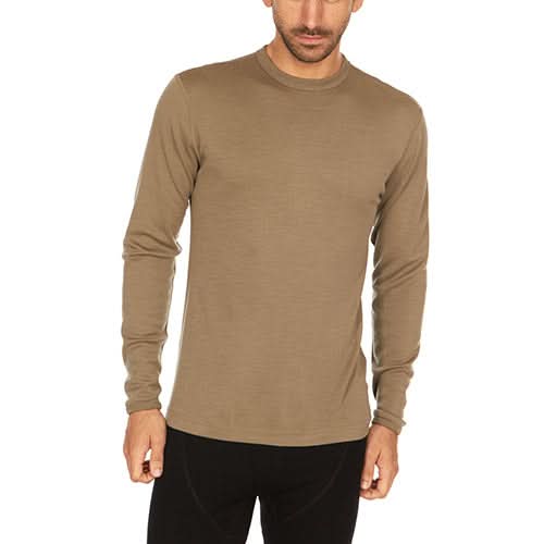 Midweight Men's Crew 100% Merino Wool
