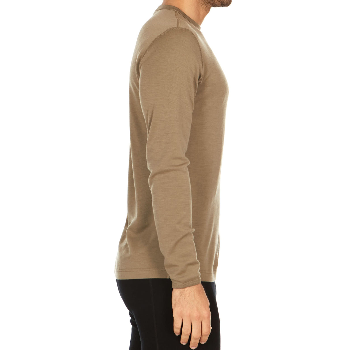 Midweight Men's Crew 100% Merino Wool
