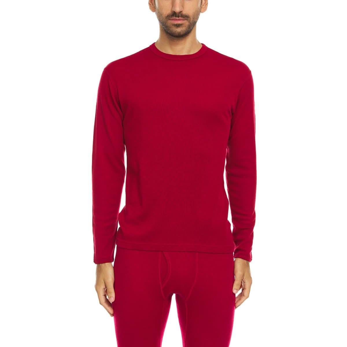 Midweight Men's Crew 100% Merino Wool