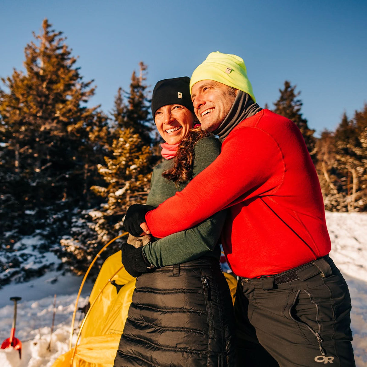 Midweight Men's Crew 100% Merino Wool