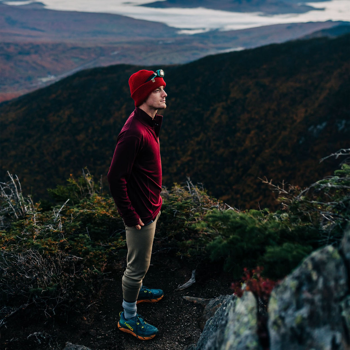 Midweight - Men's 1/4 Zip 100% Merino Wool