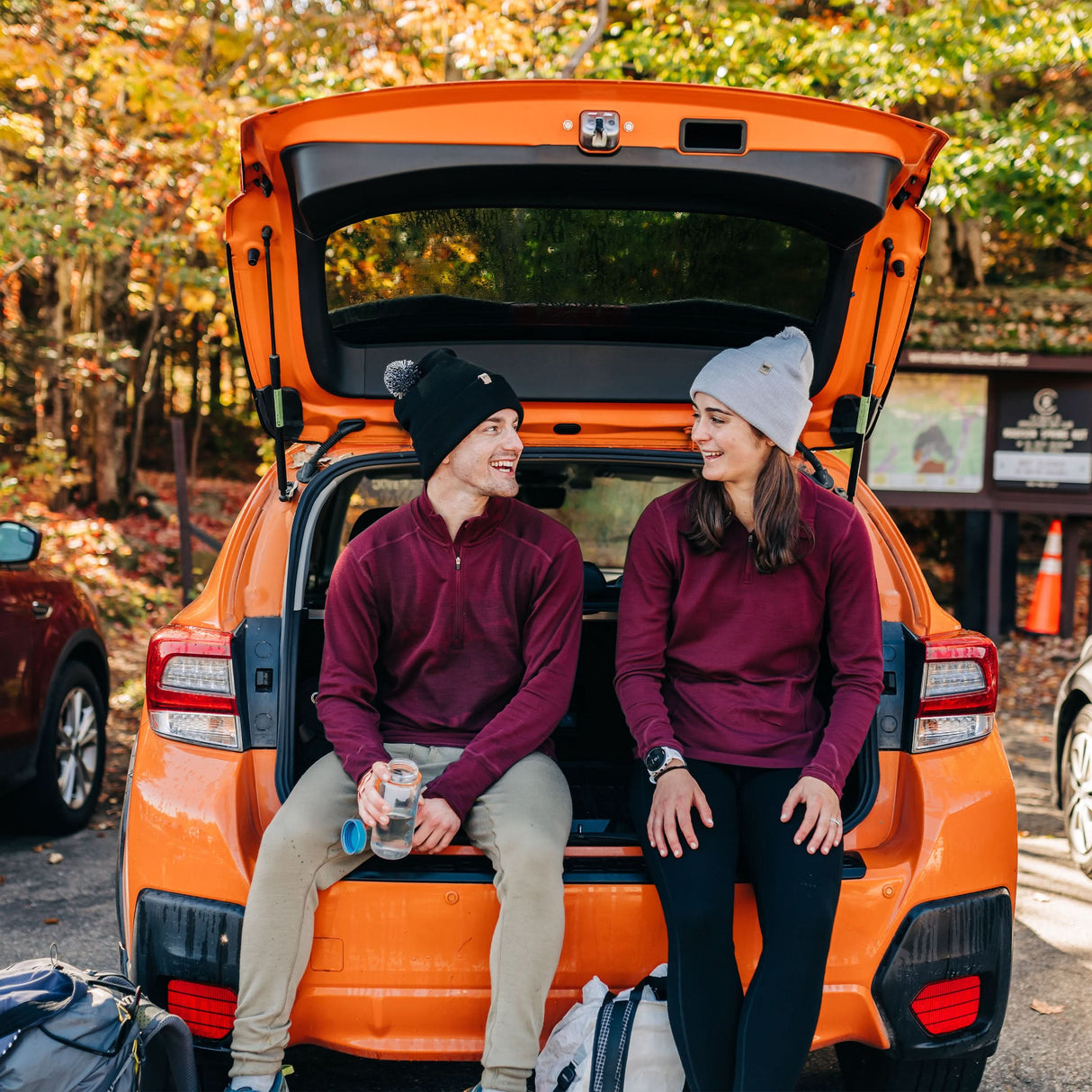 Midweight - Men's 1/4 Zip 100% Merino Wool