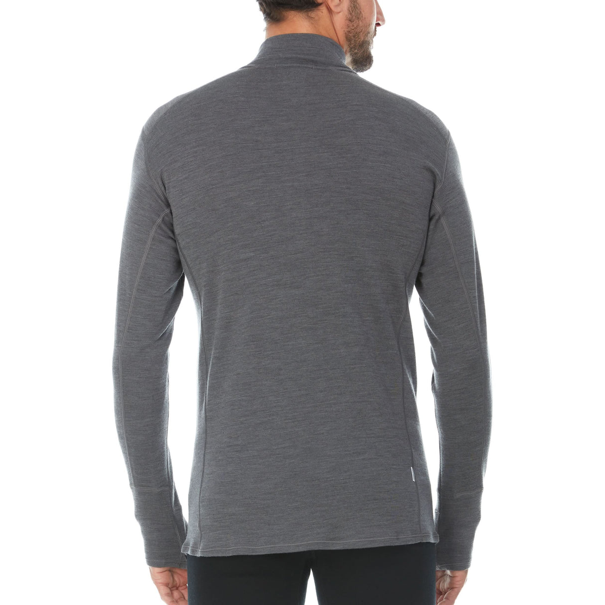 Midweight - Men's 1/4 Zip 100% Merino Wool