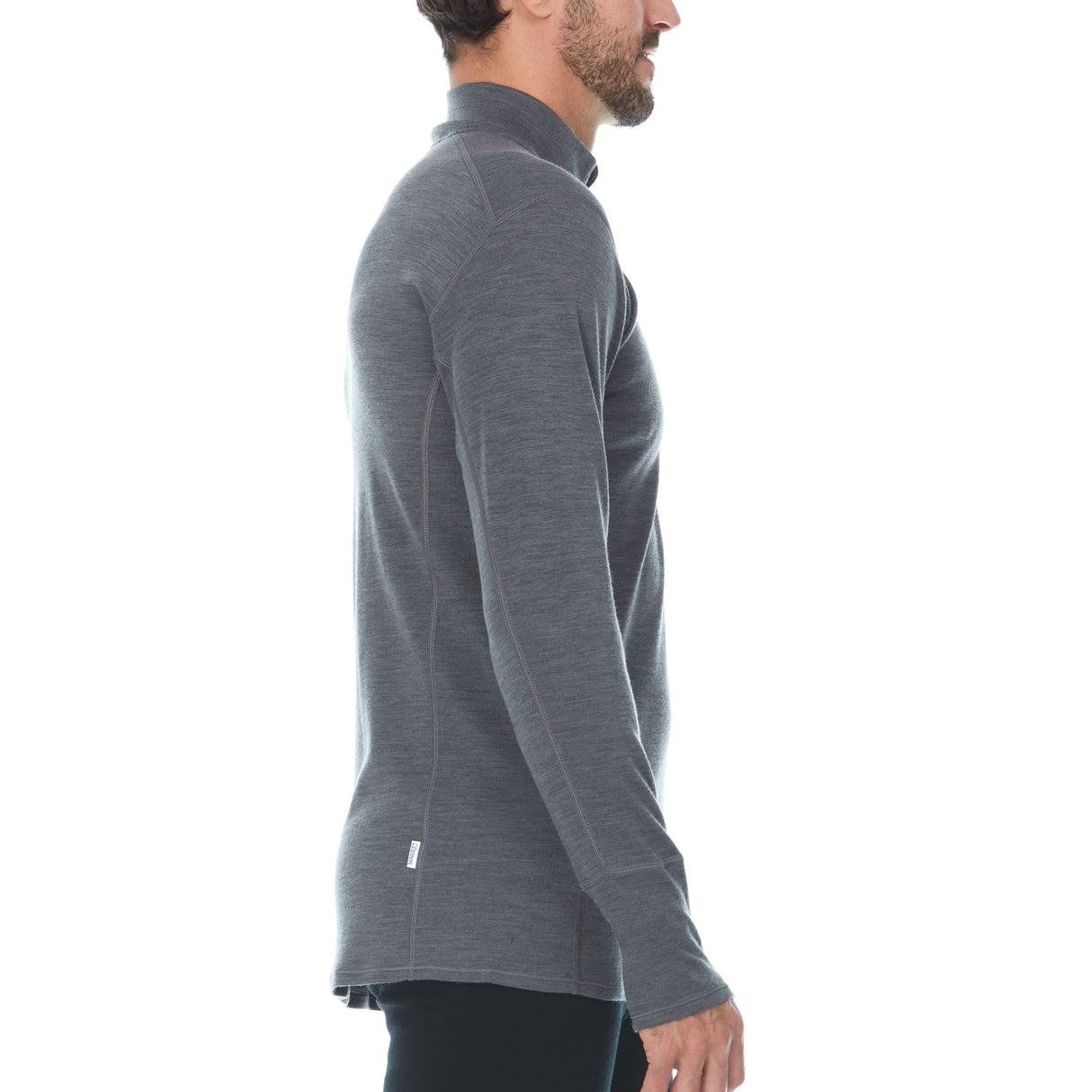 Midweight - Men's 1/4 Zip 100% Merino Wool