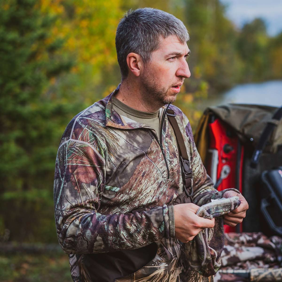 Midweight - Men's 1/4 Zip 100% Merino Wool