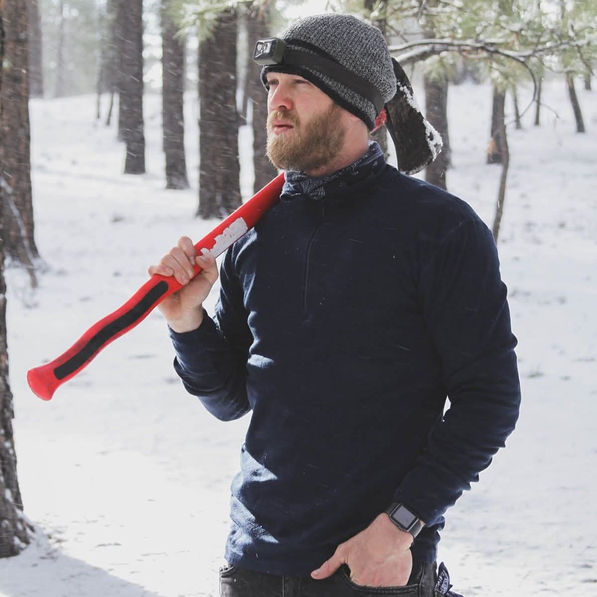 Midweight - Men's 1/4 Zip 100% Merino Wool