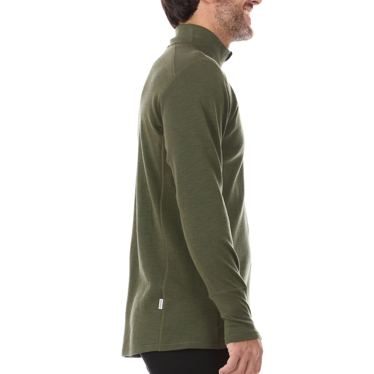 Midweight - Men's 1/4 Zip 100% Merino Wool