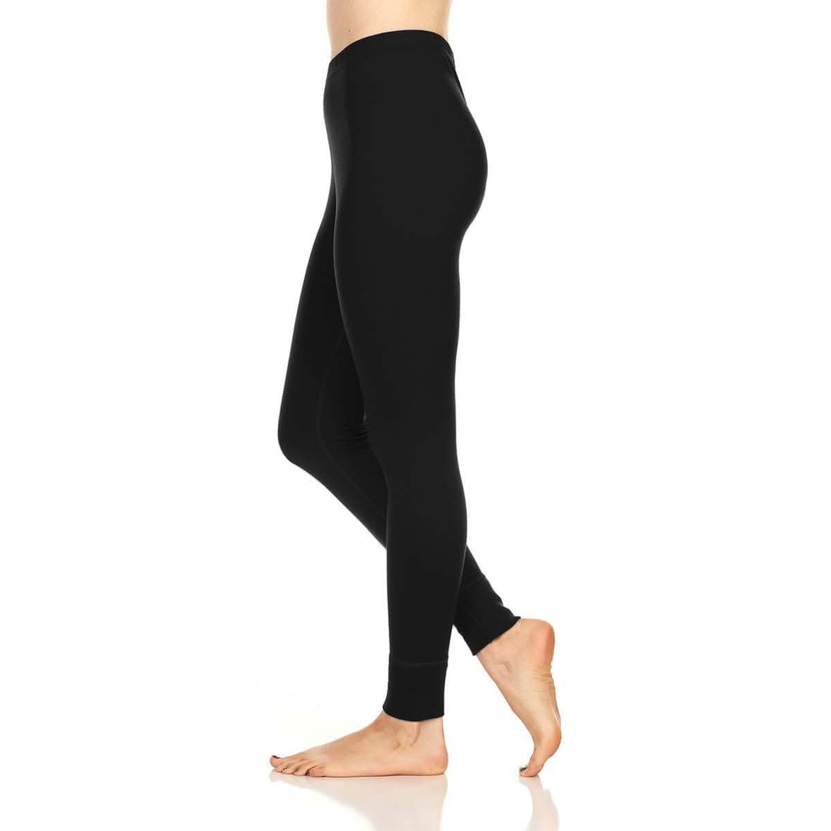 Women's Lightweight Base Layer Bottoms, 100% Merino Wool