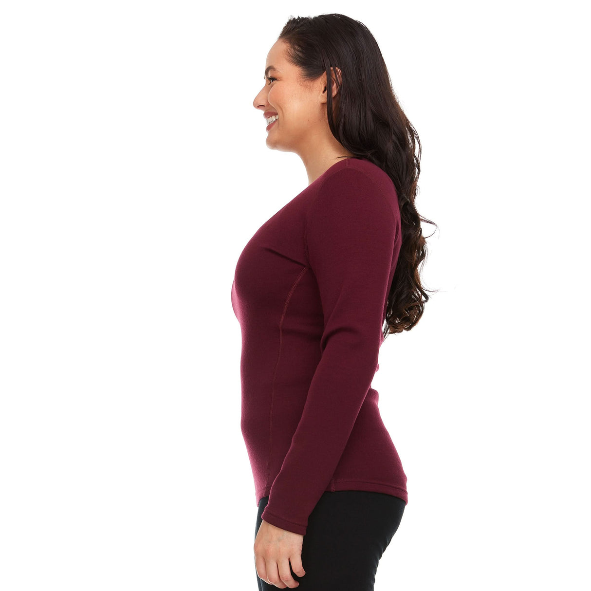 Women's Heavyweight Crew 100% Merino Wool