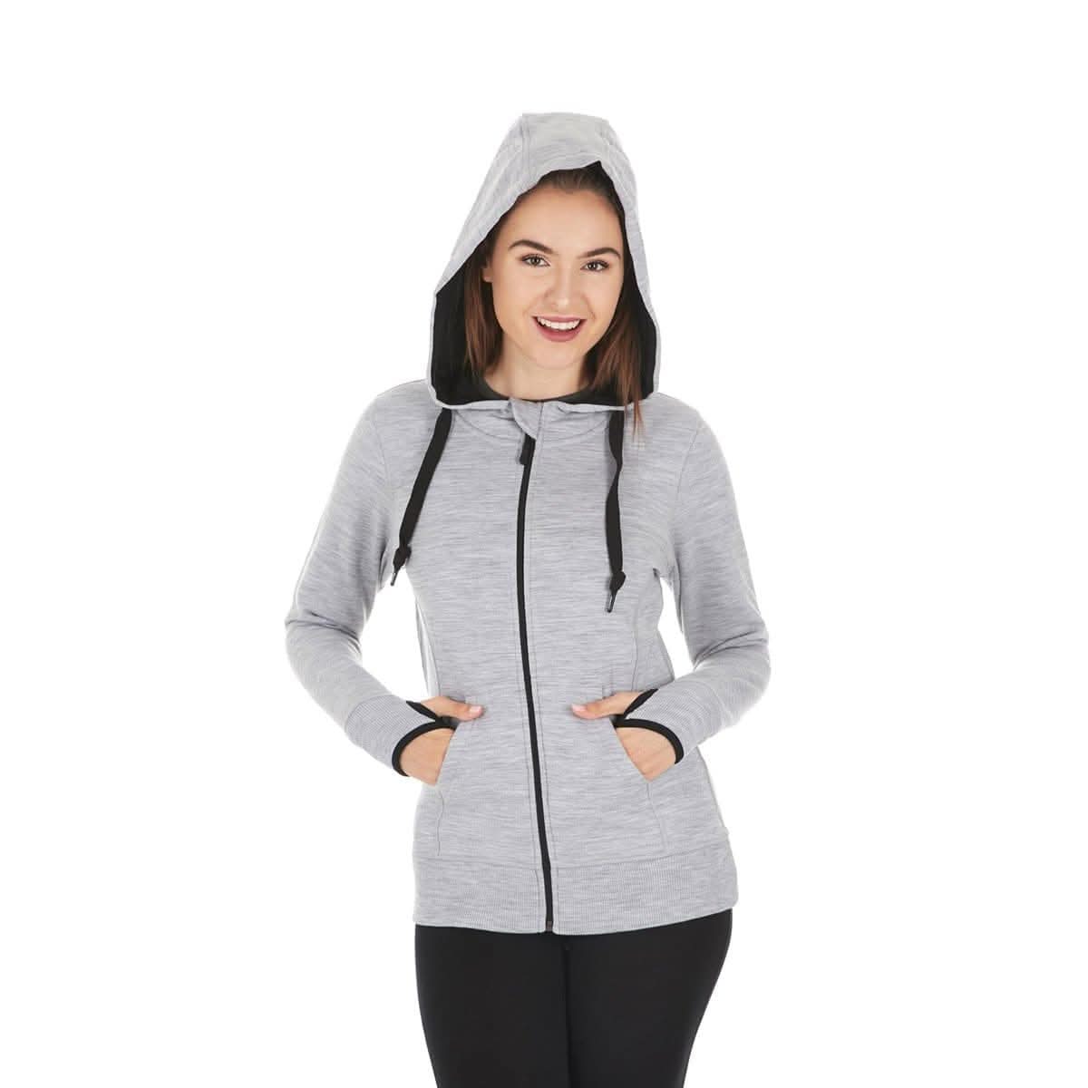 Women's Brushed Wool Hoodie Kodiak Fleece