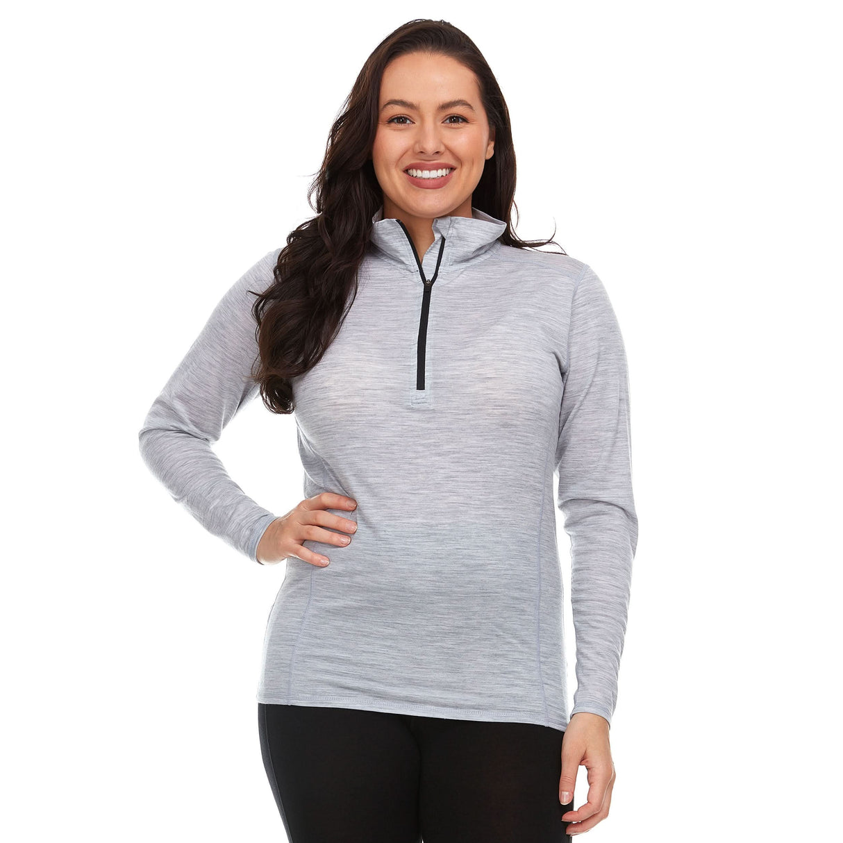 Women's Microweight Wool 1/4 Zip Woolverino